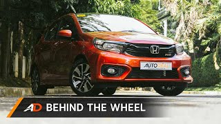 2019 Honda Brio Review  Behind the Wheel [upl. by Cayser]