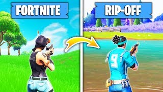 5 Games That COPIED Fortnite Battle Royale [upl. by Lyrej198]