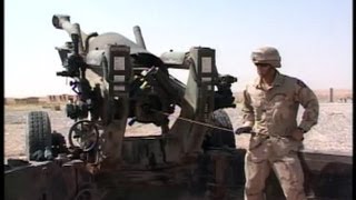 US Army Firing 155mm Howitzer [upl. by Gnok]