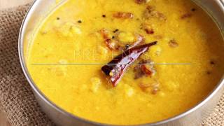 Kerala Style Chena Parippu CurryKerala style yellow Lentil curry with yam [upl. by Duwalt958]