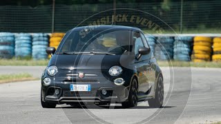 Trackday 595 competizione traffico al Tazio nuvolari con clio rs  lancer evo  500 aampa performance [upl. by Elissa719]