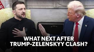 Trump and Zelenskyy clash in angry White House meeting [upl. by Idnor]