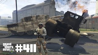 Der verrückte Millitärmann GTA 5 411 Let´s Play GTA 5 PS4 [upl. by Yelena]