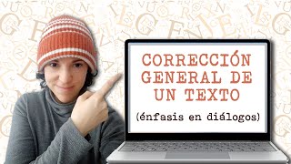 Tutorial de corrección de texto diálogos [upl. by Ryon864]