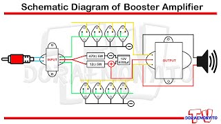 Booster Amplifier Schematic Diagram [upl. by Grimes726]