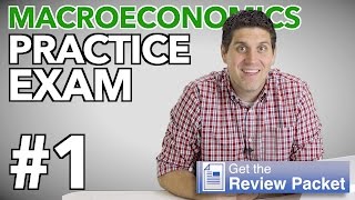 Macroeconomics Practice Exam 1 Answers [upl. by Annhoj15]