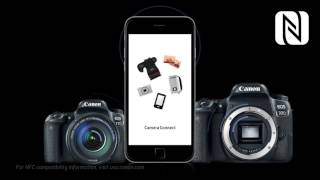 Canon EOS 77D The WiFi® Connection Process [upl. by Yelsew]