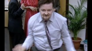 THE David Brent Dance  The Office  BBC [upl. by Keyes]