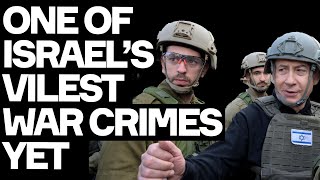 One Of Israels VILEST War Crimes Yet  Where Is The Media Outrage [upl. by Stephannie]