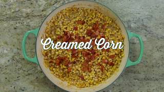 Creamed Corn Recipe  Paula Deens Southern Table [upl. by Akerdal]