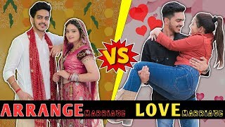 ARRANGE MARRIAGE vs LOVE MARRIAGE  Rachit Rojha [upl. by Ahsieki]