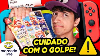 Alerta de golpe Comprar Contas Nintendo com jogos Primária Secundária Aluguel [upl. by Madda]