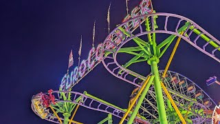 Euro Coaster offride Wurstmarkt Bad Dürkheim 2024 [upl. by Amolap]