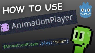 How to Use the AnimationPlayer in Godot beginner guide [upl. by Pavyer]