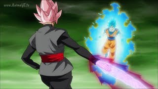 Goku SSJ Blue vs Black SSJ Rose Latino DBS [upl. by Betz48]