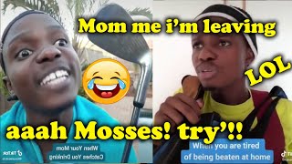 Mosses comedy Tsoanieskits all new funny tiktok videos compilation Part 3 [upl. by Anicul]