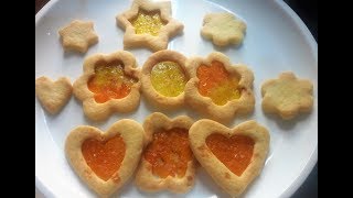 STAINED GLASS COOKIES  EGGLESS COOKIES  CANDIDBERRY [upl. by Glialentn]