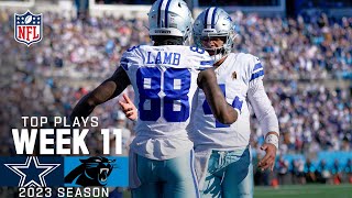 Cowboys vs Panthers Highlights  Week 11  Dallas Cowboys 2023 [upl. by Ailis]