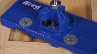 Kreg Concealed Hinge Jig  KHIHINGEINT  Kreg Europe  Hinges perfectly assembled easy as pie [upl. by Oirad346]