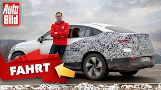 Mercedes GLC 2023  Erste Mitfahrt im neuen SUVCoupé aus Stuttgart  mit Sebastian Friemel [upl. by Obeded]