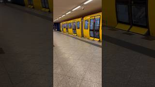 UBahn Berlin Ausfahrt IK 5070 als U5 nach Hauptbahnhof [upl. by Idnac]