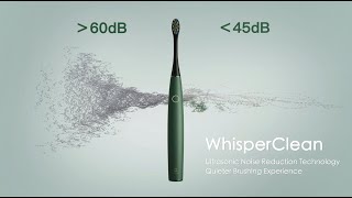 Oclean Air 2  The Worlds Quietest Sonic Electric Toothbrush [upl. by Dorkas]