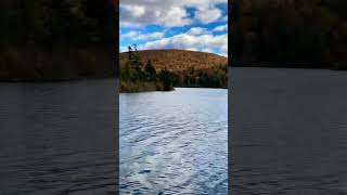 Lac chevreuils Quebec Canada 🇨🇦 nature mountains travel hiking beautiful tourism lake [upl. by Amalberga]