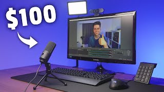 Building a BUDGET Streaming Setup For 100 [upl. by Siravaj521]