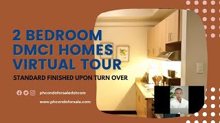 DMCI HOMES 2 BEDROOM VIRTUAL TOUR [upl. by Philbo]