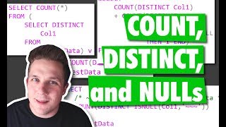 COUNT DISTINCT and NULLs in SQL Server [upl. by Emalia314]