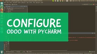 How to Configure Odoo With Pycharm [upl. by Meldon]