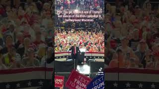 Trump’s last dance of the 2024 Campaign 🕺🏽 donaldtrump winner november2024 election2024 [upl. by Hepzi]