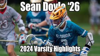 Sean Doyle ‘26  2024 Varsity Highlights 4 ⭐️ Recruit [upl. by Hilton]