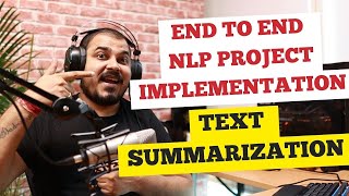 End To End NLP Project Implementation With Deployment Github Action Text Summarization Krish Naik [upl. by Koa]