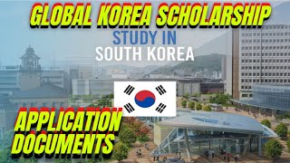 GKSKGSP  How to get Global Korea Scholarship  Application Documents [upl. by Bruning]