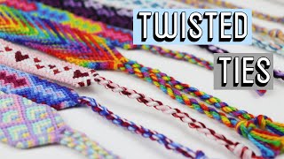 TWISTED TIES CC  Friendship Bracelets [upl. by Yma878]