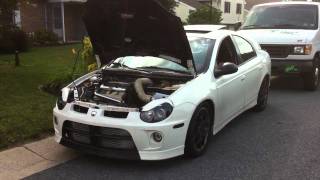 SRT4 Cammed Idle 2Step and Rev [upl. by Aidualk554]