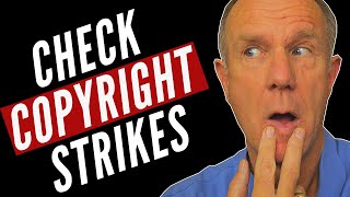 How to Check Copyright Strikes On Your Youtube Channel 2021 Mobile Or Desktop [upl. by Cathleen]