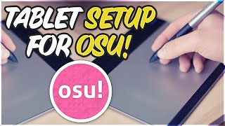 Tablet Setup Guide for osu [upl. by Cirde]