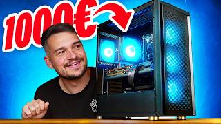 Wir BAUEN amp TESTEN unseren 1000€ GAMING PC 2024 [upl. by Gaidano]