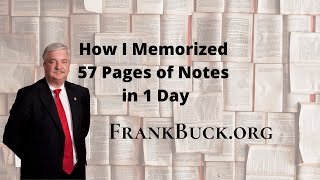 How I Memorized 57 Pages of Notes in 1 Day [upl. by Sheilah]