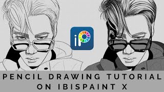 Pencil Drawing on Ibispaint X  Tutorial  Painting Process  Tips  ft Kai from Mmmh [upl. by Wessling177]