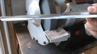 how to sharpen a lawnmower blade [upl. by Charles]