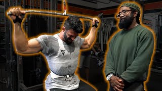 SERIOUS Back Workout with sergi constance [upl. by Anawahs]