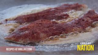 Spicy Blackened Cod Recipe  FIREDISC Cookers [upl. by Col694]