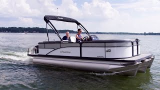 2021 Manitou Aurora LE pontoon boat [upl. by Nagam223]