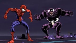 Ultimate SpiderMan 2005  SpiderMan vs Venom [upl. by Malissia]