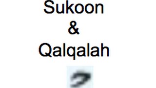 Sukoon and Qalqalah  Diacritical Marks  Section 2 lesson 7 [upl. by Krystle240]