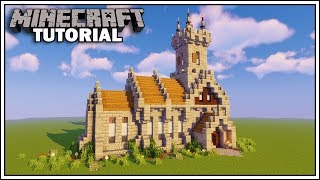 Minecraft Medieval Church Tutorial How to Build [upl. by Haas]