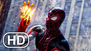 SpiderMan Miles Morales Gets NEW SUPER POWERS Scene HD [upl. by Claudy]